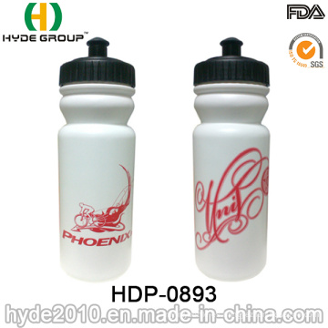 Botella de agua plástica del deporte de la venta PE 600ml (HDP-0893)